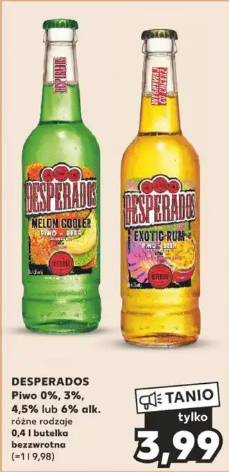 Kaufland DESPERADOS Piwo 0,4 l oferta