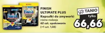 Kaufland FINISH ULTIMATE PLUS Kapsułki do zmywarki 62 szt. oferta