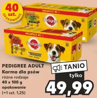 Kaufland PEDIGREE ADULT Karma dla psów 40 x 100 g oferta