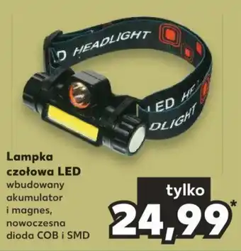 Kaufland Lampka czołowa LED oferta
