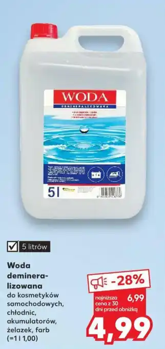 Kaufland Woda demineralizowana 5 l oferta