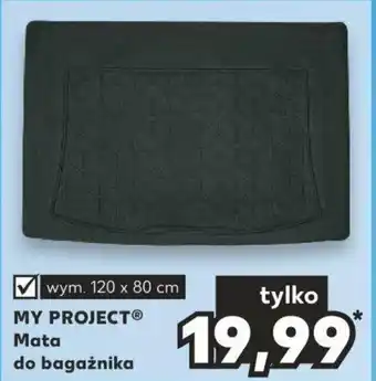 Kaufland MY PROJECT Mata do bagażnika oferta