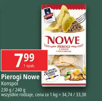 E.Leclerc Pierogi Nowe Konspol 230/240g oferta