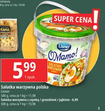 E.Leclerc Sałatka warzywna polska Lisner 500g oferta