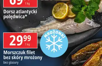 E.Leclerc Morszczuk filet bez skóry mrożony 1 kg oferta
