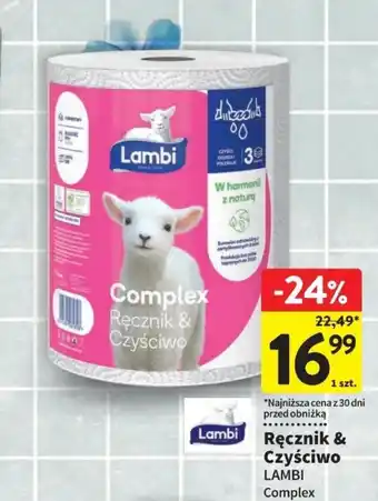 Intermarche Ręcznik & Czyściwo LAMBI Complex oferta