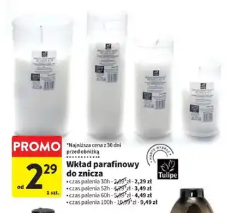 Intermarche Wkład parafinowy do znicza oferta
