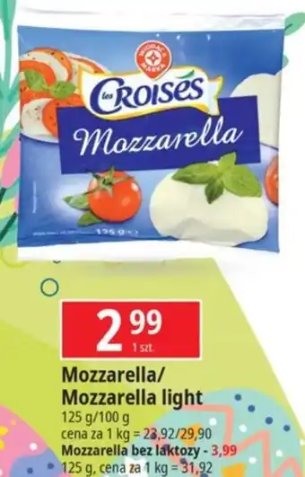 E.Leclerc Mozzarella/ Mozzarella light 125 g / 100 g oferta