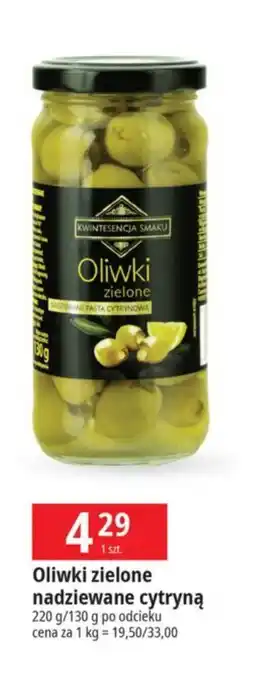 E.Leclerc Oliwki zielone nadziewane cytryną 220 g / 130 g oferta