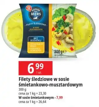 E.Leclerc Filety śledziowe w sosie śmietankowo-musztardowym 300 g oferta