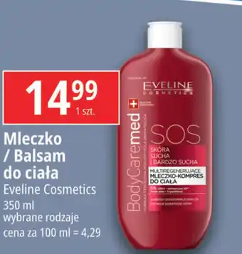 E.Leclerc Mleczko/Balsam do ciała Eveline Cosmetics 350 ml oferta