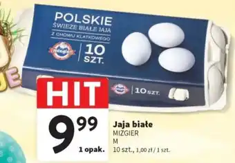 Intermarche Jaja białe MIZGIER 10szt. oferta