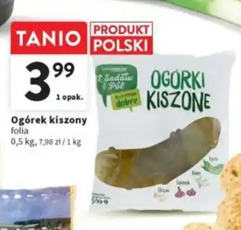 Intermarche Ogórek kiszony 0,5kg oferta