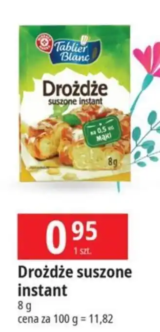 E.Leclerc Drożdże suszone instant 8g oferta