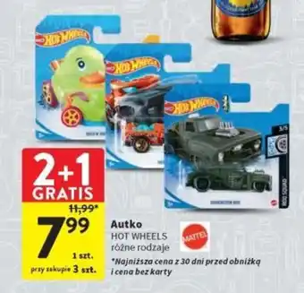 Intermarche Autko HOT WHEELS oferta