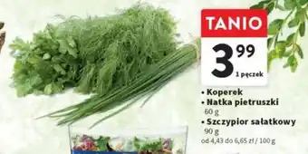 Intermarche Koperek Natka pietruszki 60 g Szczypior sałatkowy 90 g oferta