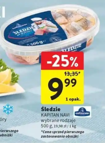 Intermarche Śledzie KAPITAN NAVI 500 g oferta