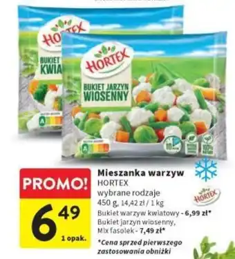 Intermarche Mieszanka warzyw HORTEX 450g oferta