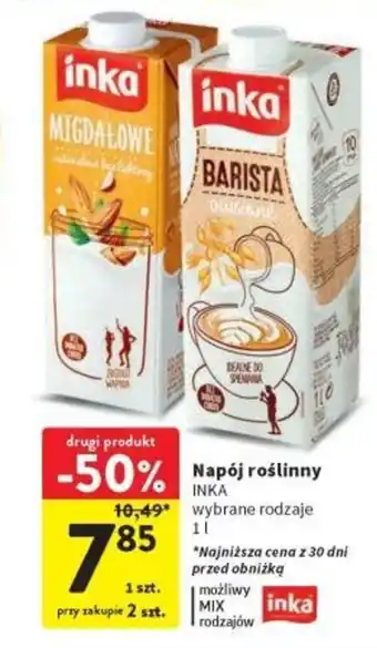 Intermarche Napój roślinny INKA 1l oferta