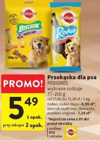Intermarche Przekąska dla psa PEDIGREE 77-200g oferta