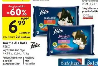 Intermarche Karma dla kota FELIX 4x85g oferta