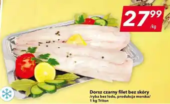 Lewiatan Dorsz czarny filet bez skóry Triton 1kg oferta