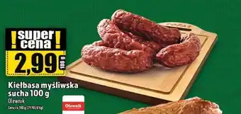 Topaz Kiełbasa myśliwska sucha 100 g Olewnik oferta