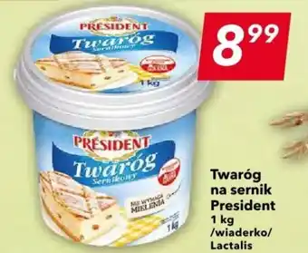 Lewiatan Twaróg na sernik President Lactalis 1 kg oferta