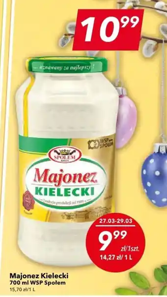 Lewiatan Majonez Kielecki WSP Społem 700 ml oferta