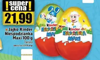 Jajko Kinder Niespodzianka Maxi 100 g Ferrero