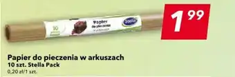 Lewiatan Papier do pieczenia w arkuszach 10 szt. Stella Pack oferta