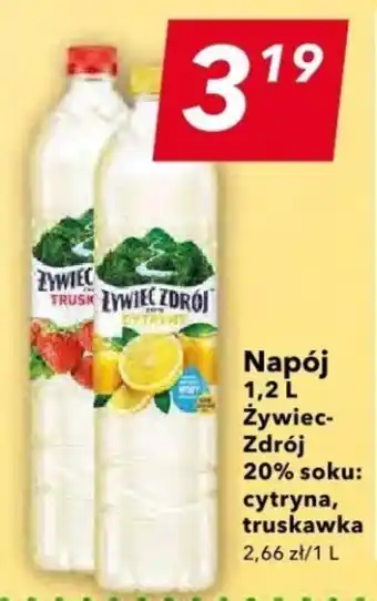 Lewiatan Napój 1,2 L Żywiec- Zdrój 20% soku oferta