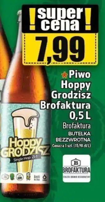 Topaz Piwo Hoppy Grodzisz Brofaktura 0,5 l Brofaktura oferta