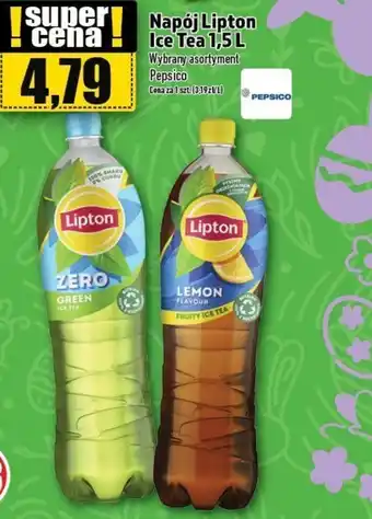 Topaz Napój Lipton Ice Tea 1,5 l Pepsico oferta