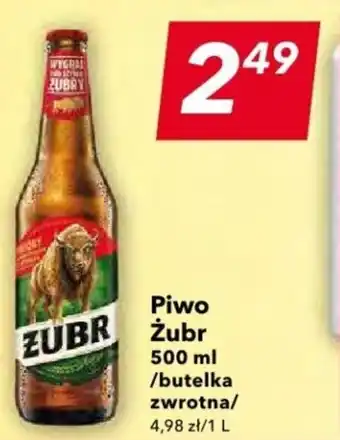 Lewiatan Piwo Żubr 500 ml oferta