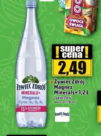 Topaz Żywiec Zdrój Minerals+1,2 l, Żywiec Zdrój oferta