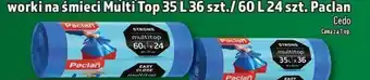 Topaz worki na śmieci Multi Top 35 l 36 szt./60 l 24 szt. Paclan, Cedo oferta