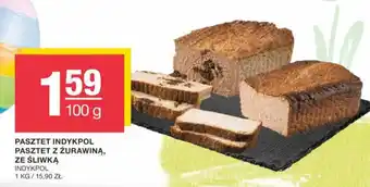 Spar PASZTET INDYKPOL PASZTET Z ŻURAWINĄ ZE ŚLIWKĄ INDYKPOL 100g oferta