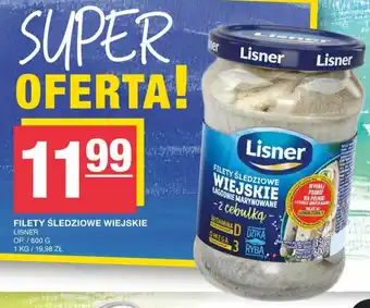 Spar FILETY ŚLEDZIOWE WIEJSKIE LISNER 600g oferta