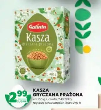 Stokrotka Kasza GRYCZANA PRAŻONA Galinta 4 x 100 g oferta