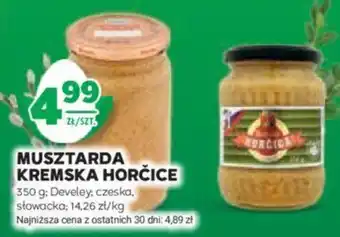 Stokrotka MUSZTARDA KREMSKA HORČICE Develey 350 g oferta