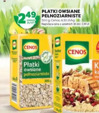 Stokrotka PŁATKI OWSIANE PEŁNOZIARNISTE Cenos 300 g oferta