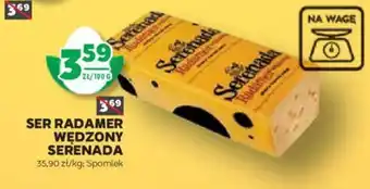 Stokrotka SER RADAMER WĘDZONY SERENADA Spomlek 100 g oferta