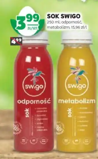 Stokrotka SOK SWIGO 250 ml oferta