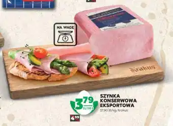 Stokrotka SZYNKA KONSERWOWA EKSPORTOWA Krakus 100 g oferta