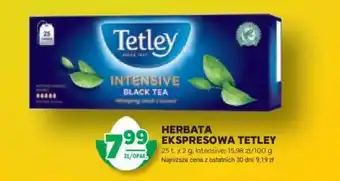 Stokrotka HERBATA 99 EKSPRESOWA TETLEY 25 x 2 g oferta