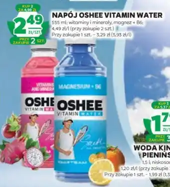 Stokrotka NAPÓJ OSHEE VITAMIN WATER 555 ml oferta