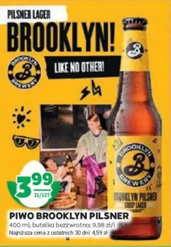 Stokrotka PIWO BROOKLYN PILSNER 400 ml oferta