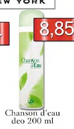 Chanson d'eau deo 200ml
