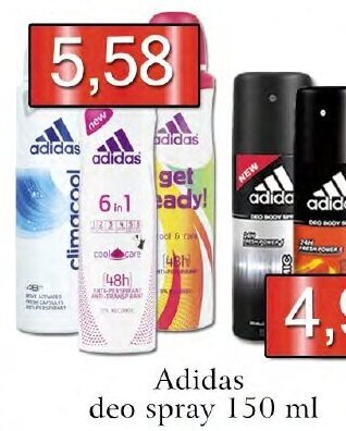 ADEKS Adidas Deo Spray 150ml oferta